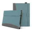 Microsoft Surface Pro 8 Grey Blue Leather Tablet Case - 1