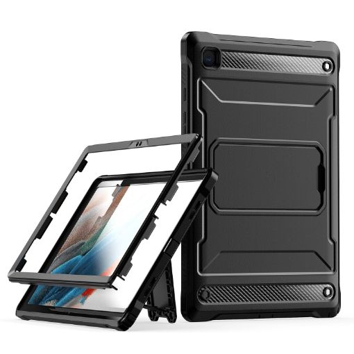 Samsung Galaxy Tab A8 10.5 2021 Protective Explorer Case (Black) - 1