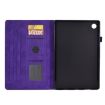 Purple Embossed Leather Case for Samsung Galaxy Tab A8 10.5 2021 - 4