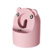 Apple Watch Silicone Charging Holder (No Charger, Pink) - 2