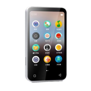 32G White WiFi Bluetooth MP4 Player with Color Screen & E-Book - 1