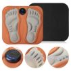 EMS 3D Foot Massager, 6-Mode, 15-Level, Microcurrent Pad, Orange - 3