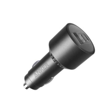 ANKER A2737 167.5W Silver Gray 3-Port PD Fast Car Charger - 1