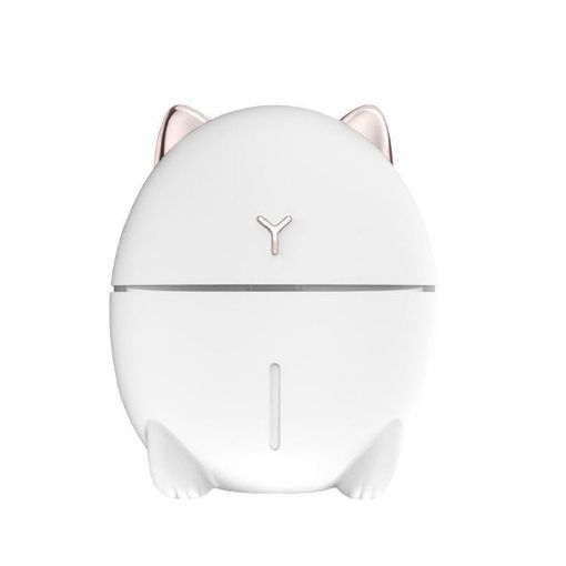 Cute Cats Mini USB Portable Air Humidifier for Home/Office (White) - 1