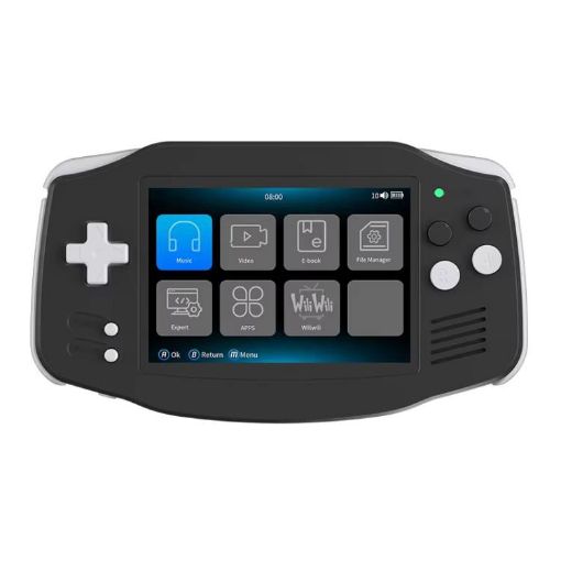 ANBERNIC RG 34XX Retro Wireless Handheld Game Console 64G Black - 1