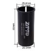 ZTTO 27.2-28.6mm Bicycle Seat Post Conversion Sleeve 2pcs (Black) - 2