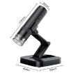200W Pixel 1000X HD Wireless Microscope with Holder (Black) - 2