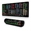 Keyboard Shortcut Mouse Pad: Non-Slip Office Mat 300x800x3mm (No.1) - 1