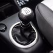 Suzuki Car 5-Speed Gear Shift Knob Bright Cover Black Letters - 5