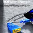 DTECH DT-5011 USB to RS232 Adapter Cable, Dual-Chip, 1m with LED - 6