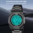 SKMEI 2479 Men's Multi-Function Chronograph Watch (Black) - 6