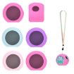 Luminous Rose Red Silicone Protective Case for Punirunes Pet Toy - 3