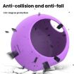 Luminous Rose Red Silicone Protective Case for Punirunes Pet Toy - 6