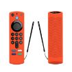 Orange Silicone Cover for Amazon ALEXA Voice Remote 3rd Gen - 1