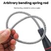Bendable 515mm Magnetic Picker Rod for Auto Repair (1LB Suction) - 4