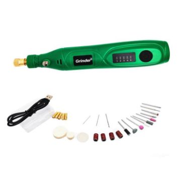 5-Speed Mini Electric Grinder Set: 26pcs for Grinding & Polishing - 1