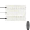 Three Head 12V Sunlight-Like LED Panel Plant Growth Light (AU Plug) - 1