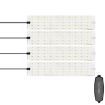 12V LED Plant Growth Light, Sunlight-Like, Four Head, EU Plug - 1