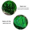 Sapphire Blue 3pcs Cosplay Disco Wigs Foil Tinsel Party Hats Props - 5