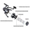 PROBEROS ME4000 CNC Metal Fishing Reel Sea Spinning Long Casting - 5