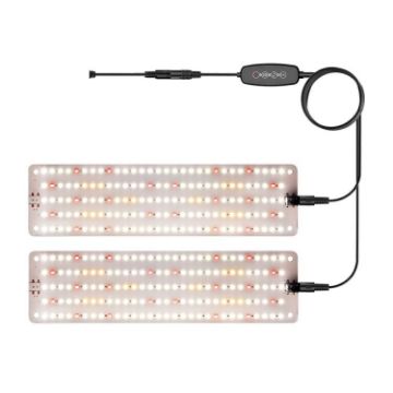 Two Heads Cold Light LED Quantum Board Grow Lamp (EU Plug) - 1