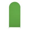 Green Arch Fabric Cover 120x50cm U Shape Stretch for Events - 1