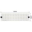 Quantum Board Cold Light LED Indoor Plant Lamp, Two Heads EU Plug - 2