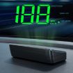 M2 Universal Cars HUD GPS Speedometer KM/H (White) - 5