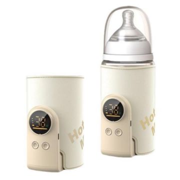 6000mAh 18W Wireless Baby Bottle Warmer with 6 Temperature Settings - 1