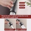 Universal Swivel Faucet Extender & Splash Guard (Black) - 3
