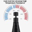 Universal Swivel Faucet Extender & Splash Guard (Black) - 5