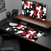 Fluid Abstract Mouse Pad 300x700x2mm - Non-Slip Rubber Desk Mat - 5