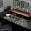 Cute Frog Mouse Pad with Non-Slip Base for Computer, 300x600x3mm - 5
