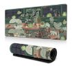 Cute Frog Mouse Pad: Non-Slip Green Desk Mat 300x800x2mm - 1