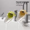 Green Silicone Cartoon Faucet Extender for Kids Handwashing - 2