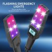 HD Digital Display Alcohol Tester with Flashing Emergency Light - 4