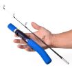 LEO 28307 58cm Curved Handle Flat Tip Ice Fishing Rod (Red) - 3