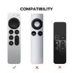 AhaStyle PT167 Black Case for Apple TV Siri Remote 2/3 - 3