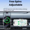 Wireless Car Charger with Infrared Auto Opening & Closing (Black) - 4