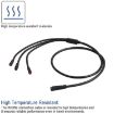 INOKIM OXO Scooter X1658 Throttle & Display Signal Cable Kit - 6
