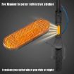 Reflective Front Tube Sticker for Xiaomi M365/1S/Pro/Pro 2 (Yellow) - 3