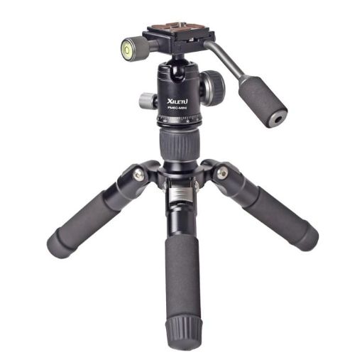 XILETU FM5C-MINI Aluminum Tripod with Ball Head for Panoramic Shooting - 1