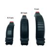 5.5" Carbon Fiber Scooter Rear Mudguard & Brake Light Fender - 2