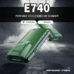 NTEUM E740 Bluetooth 1D Code Scanner Back Clip for Phones - 2