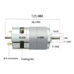 12V 775 All Copper Motor Dual Shaft Belt Sander/Polisher 5000RPM - 3