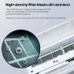 Filter Mesh for Midea AC 29.7x28cm, Fits 1-2 HP Wall-Mount Units - 3