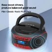 Kuephom W17 CD Music Walkman FM Bluetooth Player US Plug - 4