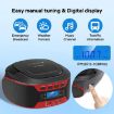 Kuephom W17 Portable CD Music Walkman FM Bluetooth Player UK Plug - 5