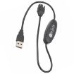 USB to 4 Pin Booster Cable for 12V Fan, 50cm Adjustable Speed - 2