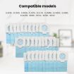 3pcs Dust Bags for Makita CL102/CL104/CL107/CL182 Vacuum (Blue) - 3